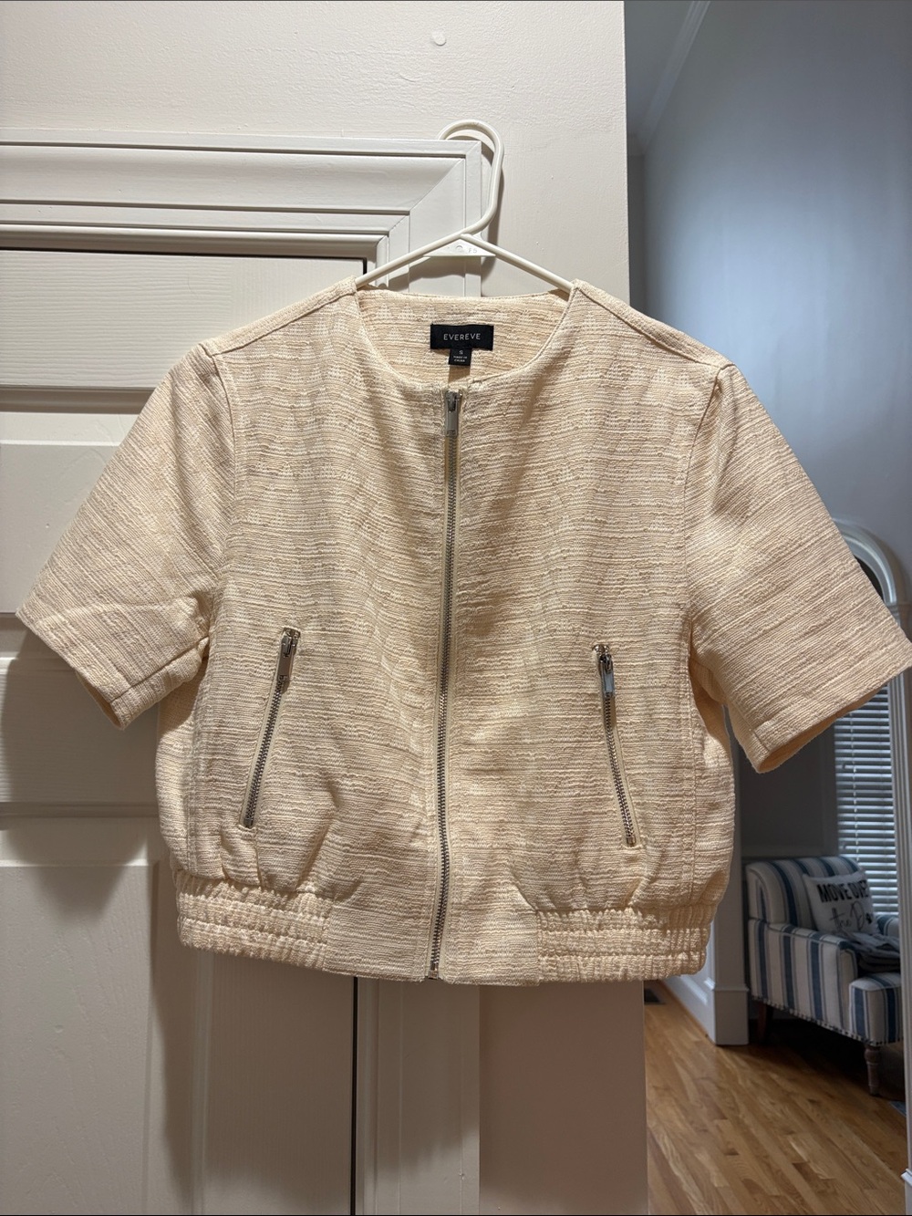 Evereve Billie Bomber - Size S - NWOT